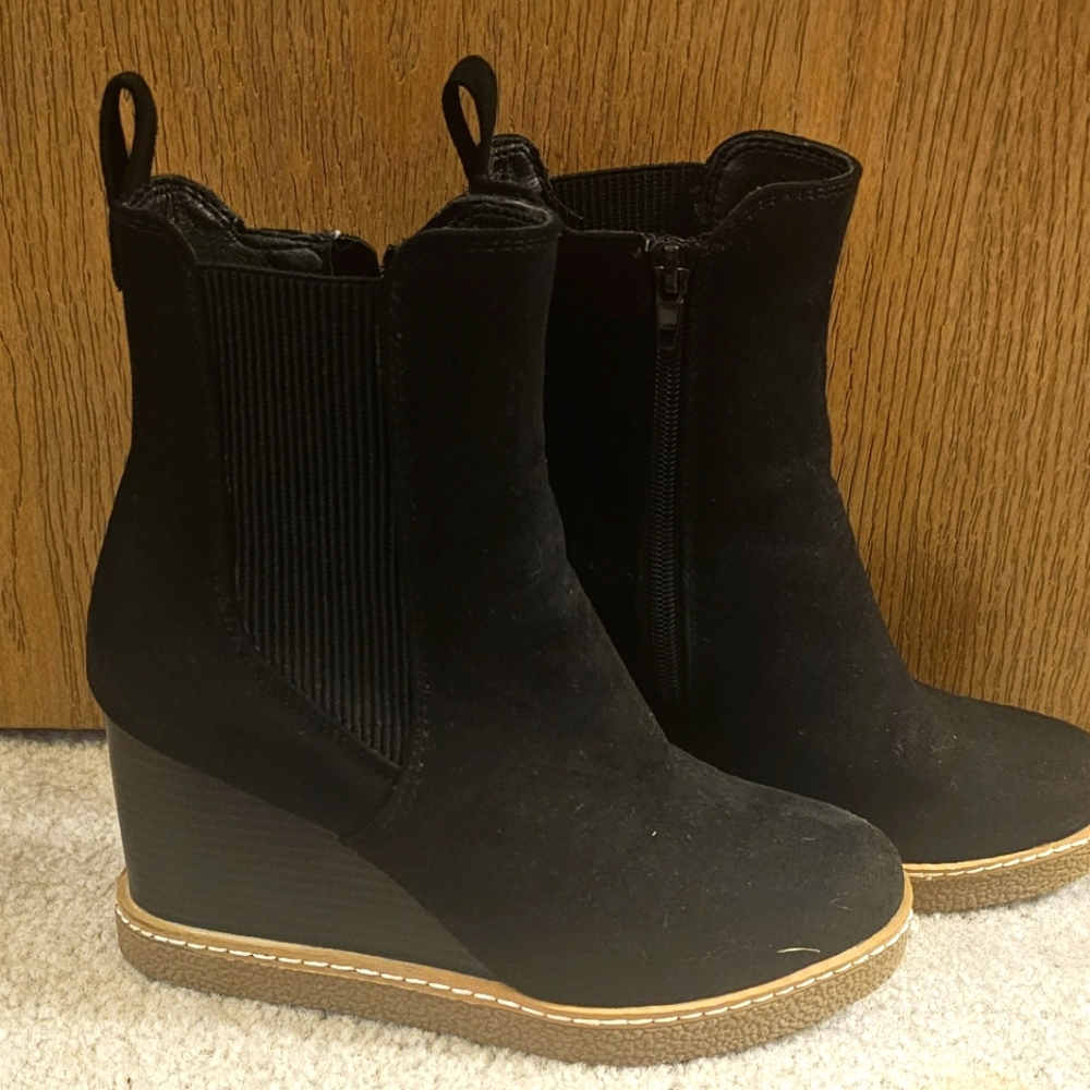 Wedge boots